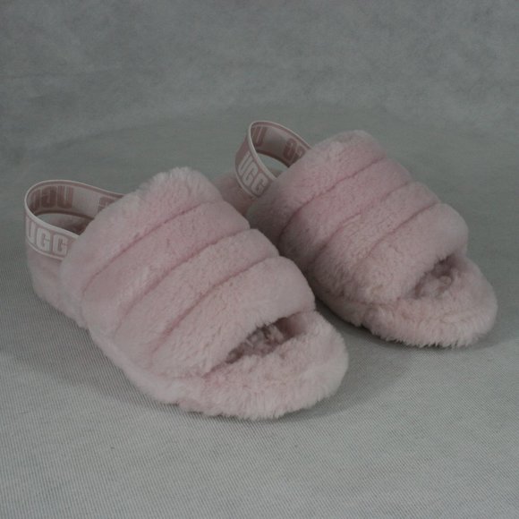 UGG Shoes - UGG Fluff Yeah Slide 1095119 Pink EUC